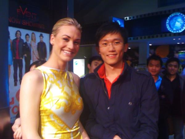 DigitalSyL's tweet image. Miss you... @Y_Strahovski wish you all the best in LA or Aus.