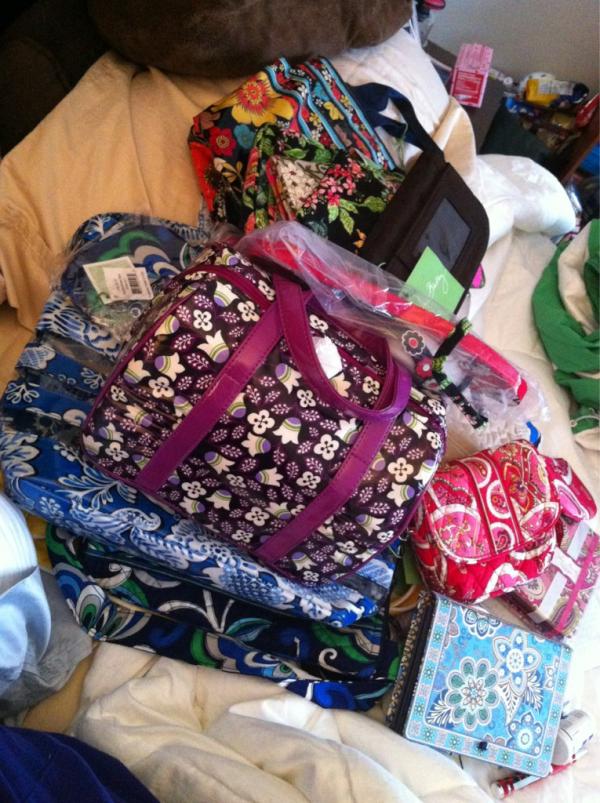 calicokara's tweet image. My #vbos pile... :).