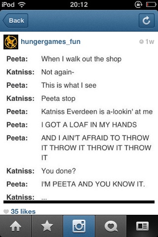 Meganaverill619's tweet image. #HungerGamesChatUpLines