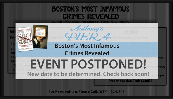 AnthonysPier4's tweet photo. Friday's event has been postponed! Stay tuned for a future date! http://t.co/VvYiCPAn