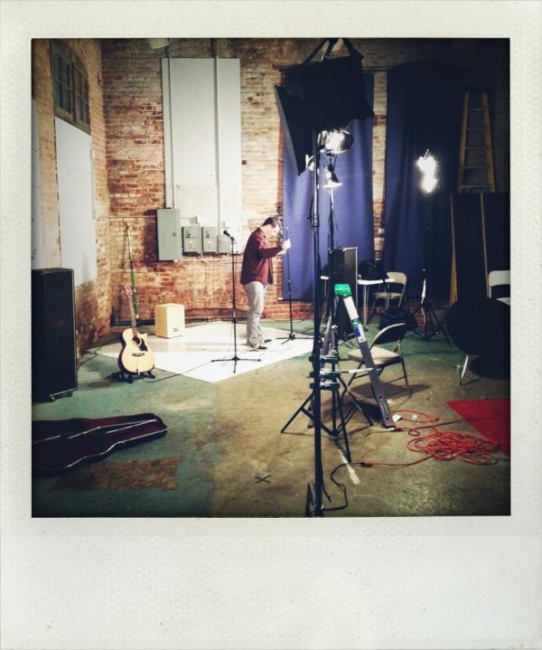VectaPhoto's tweet image. Ben Henry setting up for Saturday's #Georgetown #Artattack at Vecta Photo