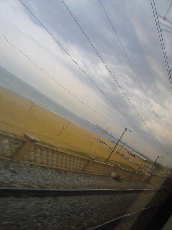 al_farogiro's tweet image. Flash de la costa del #maresme direcció #bcn. Temps primaveral... i cap a classe del #masterub