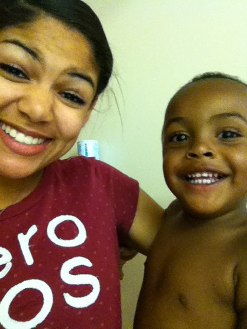 Bitch_ImBi's tweet photo. Me && Me Sexy A** Lil Cousin : ) http://t.co/KjEcEdhu