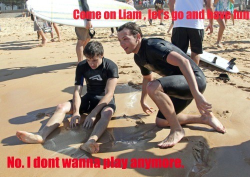 Melbourne1D's tweet image. naaaaw, that's cute!