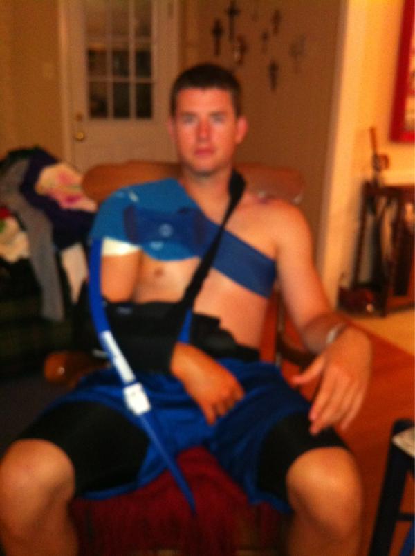 blzt30's tweet photo. Surgery went well thanks for all the prayers http://t.co/dQlrZbBS