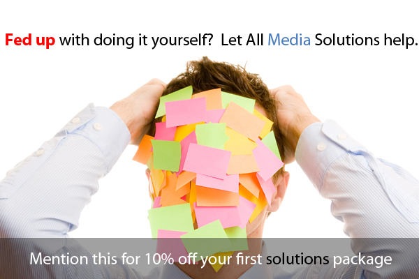 Let All Media Solutions help you with all of your digital solution needs; we are your one stop shop!!!