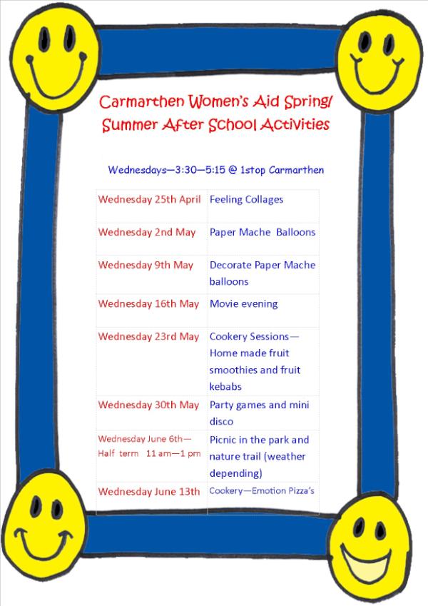 Our Spring/Summer children's activities! :)