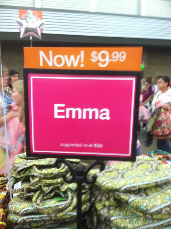 emmaisabella23's tweet image. they named a bag after me #vbos
