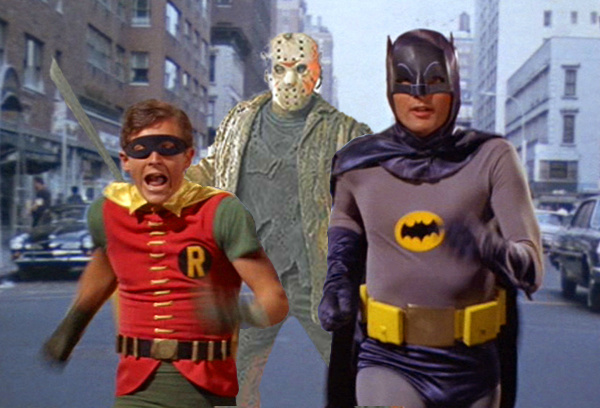 SupermanTweets's tweet image. I wonder what Batman&amp;Robin are doing on this fine Friday the 13th ... #FridayThe13th
