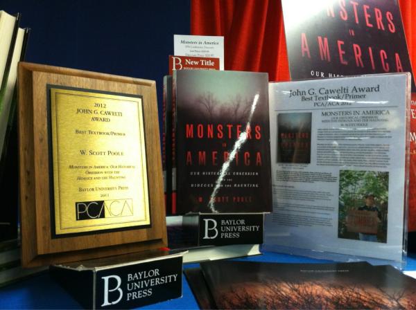 Baylor_Press's tweet image. It&apos;s very fitting that @monstersamerica was given his #pcaaca award on #Fridaythe13th