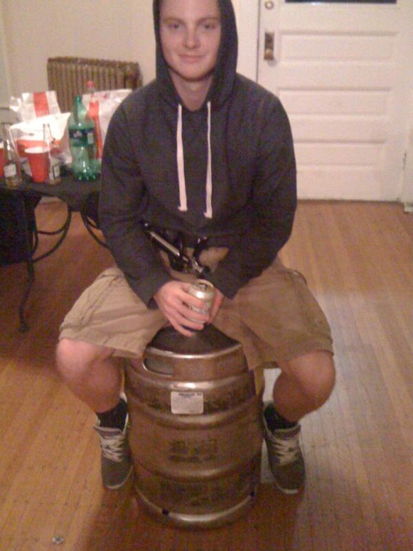 Hancock_1990's tweet image. They thought I was joking when I said keg for tandem #springweek2012