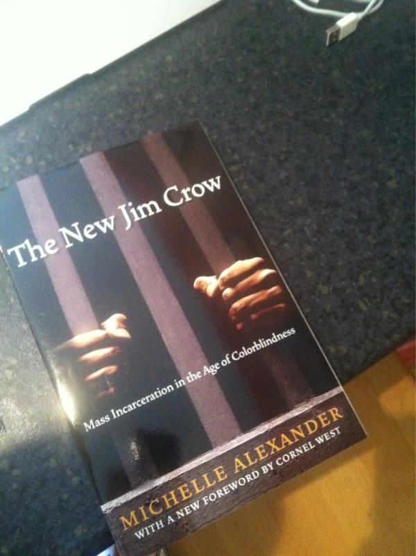 TashMorenike's tweet photo. Finally got my copy of Michelle Alexander's book in the post! http://t.co/sGjGMtVF