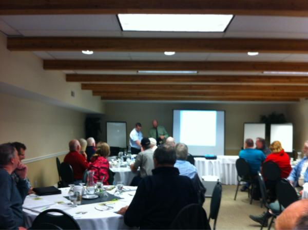 Thanks to Jim Fox from BC Ministry of Forests Enforcement & Compliance for his presentation at the ATV/BC Spring Fling