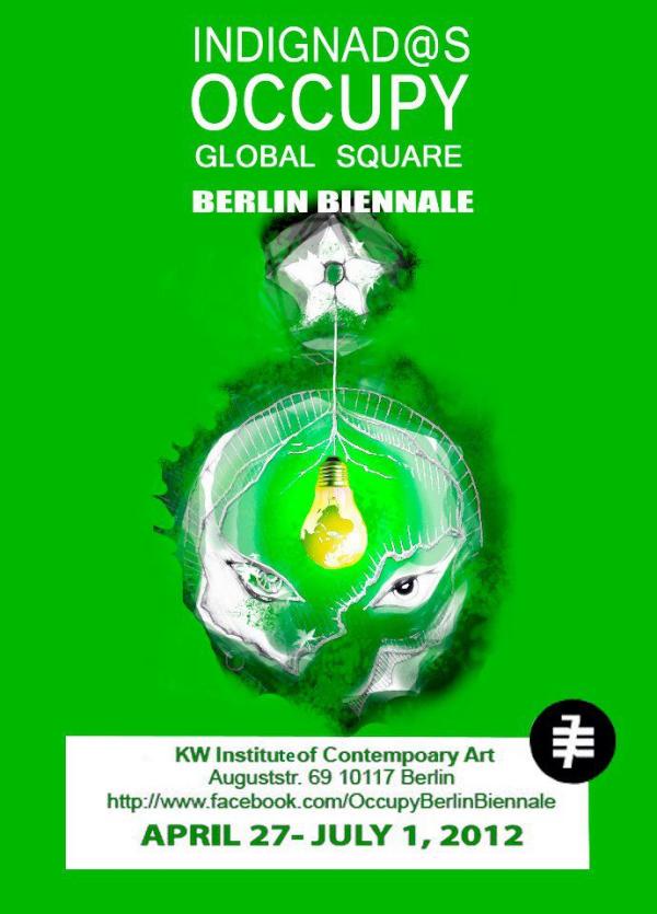 occupyBB7's tweet image. Occupy auf der 7. Berlin Biennale - Die Revolution stellt sich selbst aus! #OccupyBB7 #7BB