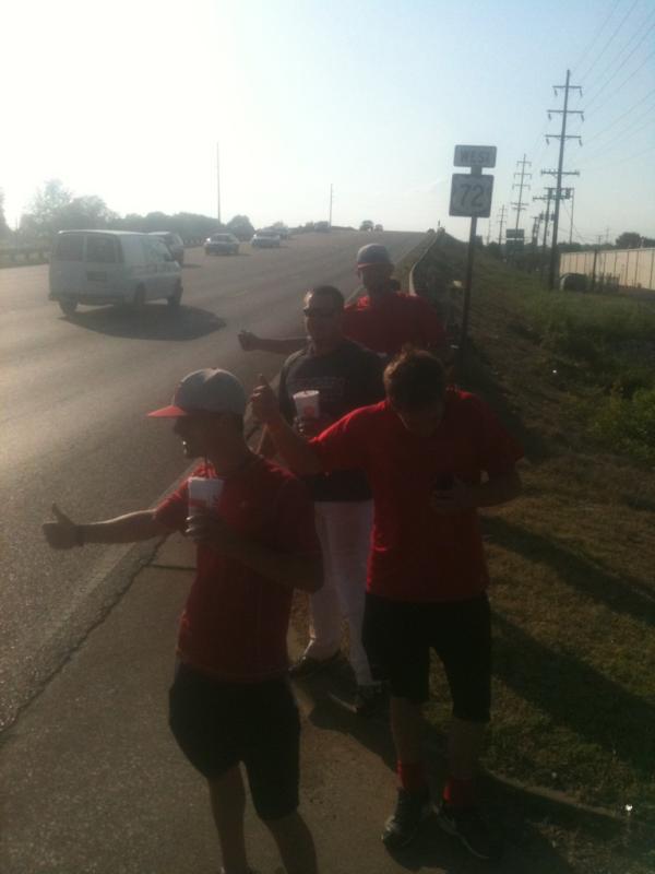 TheMAriemma's tweet image. Left by super Scott. So we had to try to find our own way home #cbuproblems @BradenK33 @carycrain @AWright_12