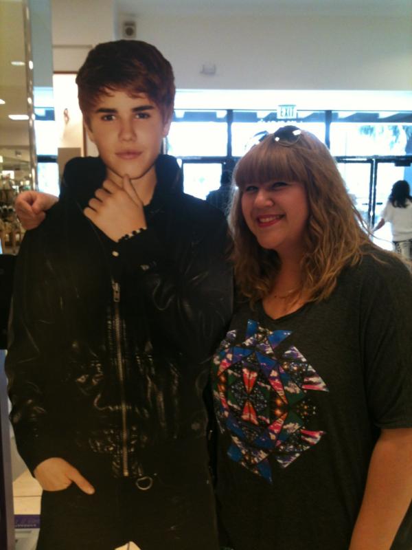 flotweet's tweet photo. Danielle w/Justin http://t.co/k9bc57yk