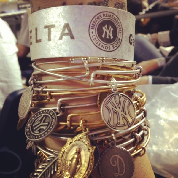 Only one other bracelet I love just as much #deltaskysuite #charmedarms @AlexAndAniUSA