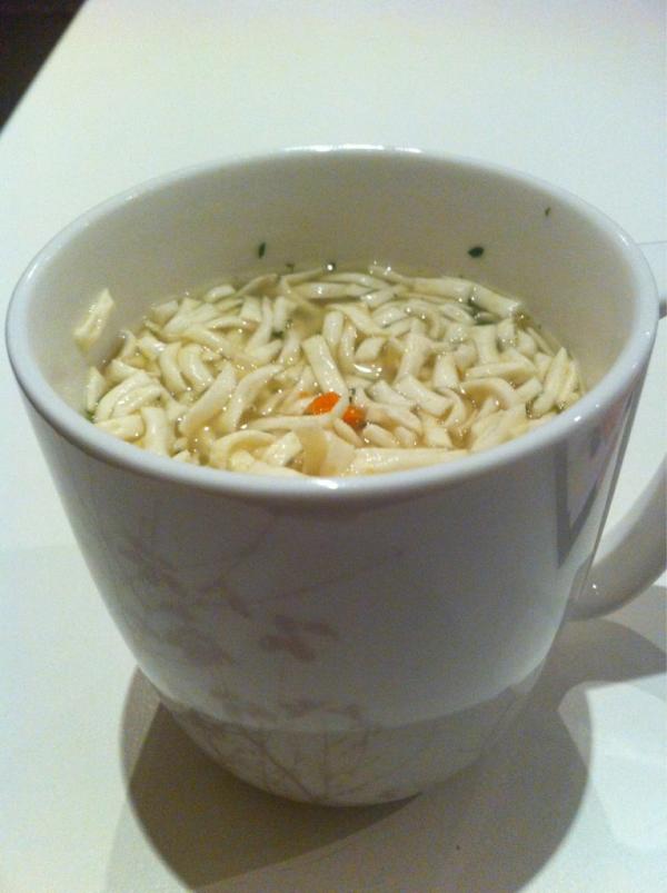 @kelsienabben haha how do you know I'm having soup?!