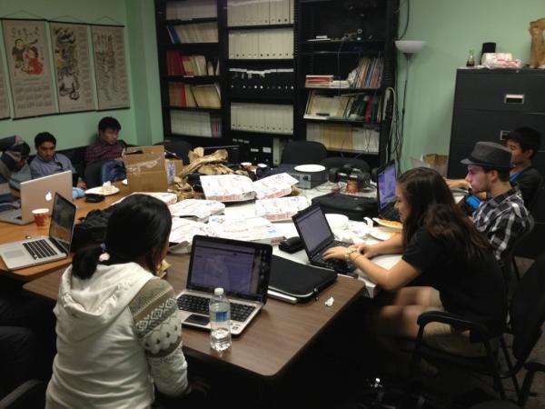 uscrobotics's tweet image. Robotics pizza party and redoing the website! #CantStopPartying
