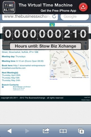 Caseron_Lisa's tweet image. 210 Hours until Stow Biz Xchange - #TimeAliveApp whoop whoop!  ow.ly/a5kcC