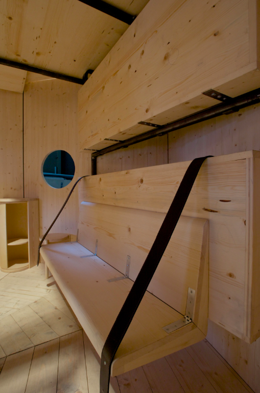 architectmag's tweet image. #designvillage: Interior of the Perriand/Jeanneret project, as built for #salon2012 by Cassina: