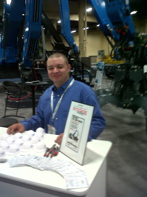 We're open for business #ISRI Booth D1!  Come by, ask about our trade show specials & enter to win an iPad®! #BeMore