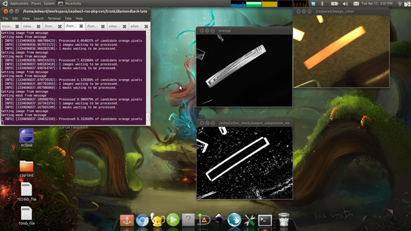 uscrobotics's tweet image. Synced up adaptation mask and raw image in AdaptationImageProcPolicy; result = proper prioritized pixel processing!