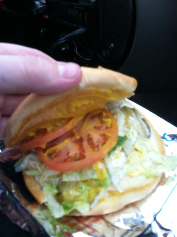 haunterallen's tweet photo. When Sonic gives you a burger.....minus the burger. #areyoufuckingkiddingme http://t.co/Ia9liNiR