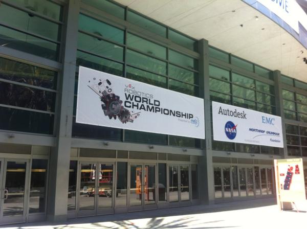 We have arrived! #VEXworlds
