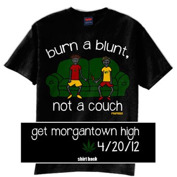 FasteesWV's tweet image. Get the limited time 4/20 shirt online for only $10!! Enter promo code &quot;I blow blunts&quot; and help get me paid!!