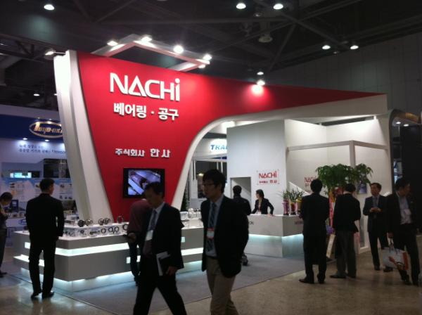 HansaBRG's tweet image. HANSA GS (7A818) presents Precision Bearings for Machine Tools at #SIMTOS 2012.