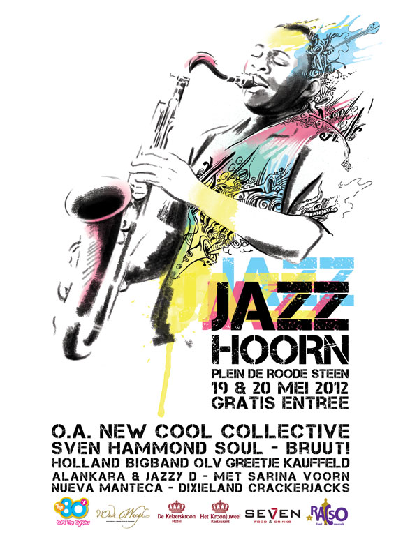 JazzHoorn2012, 19 & 20 mei (2 dagen feest!!) op de Roode steen. Met de beste bands van Nederland <a href="/JazzFestivals/">Jazz Festivals NL</a>