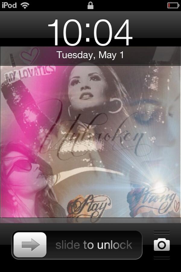 CreateLovatic's tweet photo. @MClovedemi My home screen:) http://t.co/Dth3JvNZ
