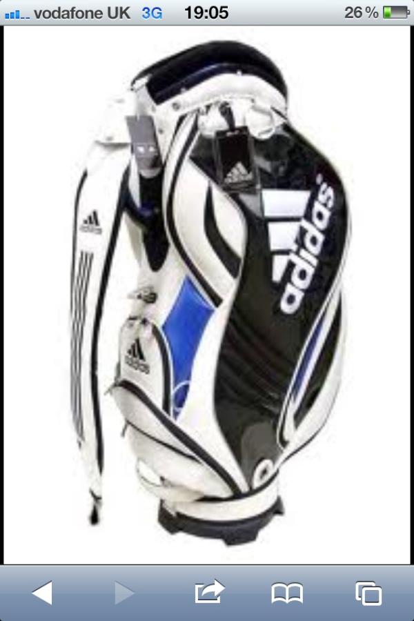 adidas golf cart bag