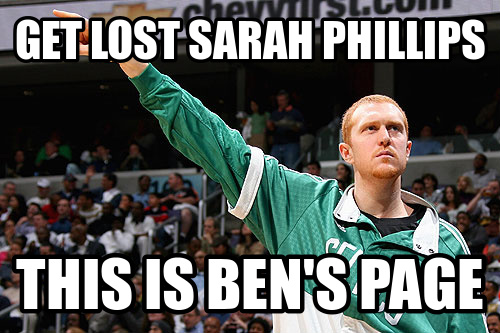 JeffVanGundyNOT's tweet photo. This is for my man @EvanMathis69... Since he is @SarahPhilli http://t.co/Bv9p8Xyf