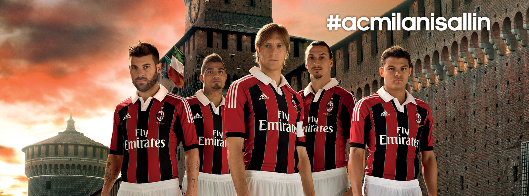 AC Milan on "Tonight red&amp;blacks will wear the new 2012/13 jersey! #acmilanisallin http://t.co/TozRu4pS" / Twitter