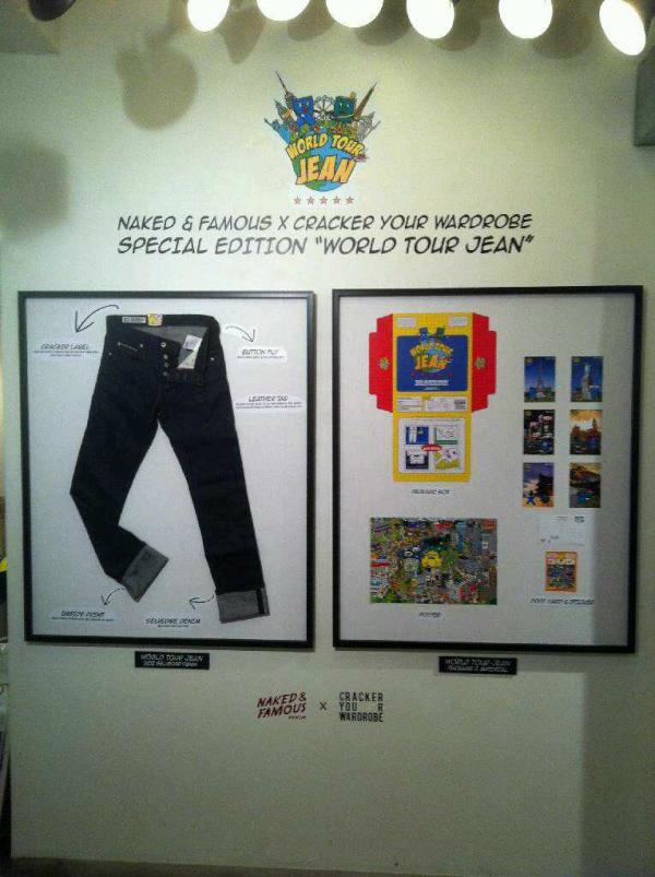 crackeryw's tweet photo. NAKED &amp; FAMOUS X CRACKER YOUR WARDROBE X MODEMAN 팝업스토어 내일부터 4일간 홍대 wyln 지하에서 열립니다. 단 4일간 리미티드 청바지 50장 판매합니다. http://t.co/uDrNVowK