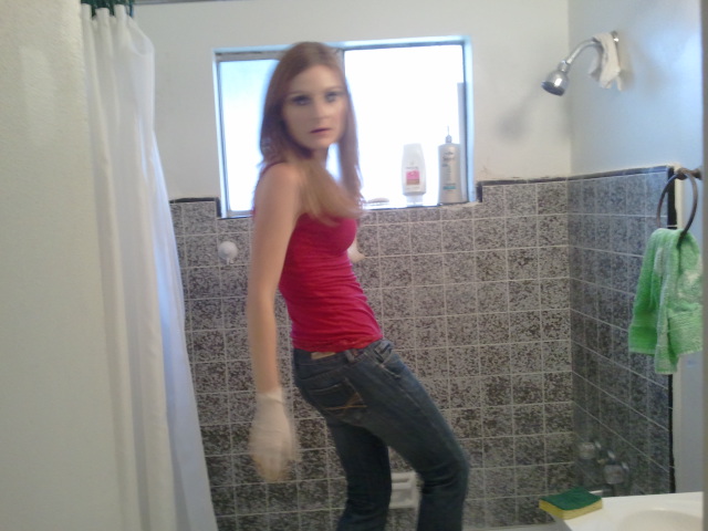 Caught cleaning... http://t.co/dJ1N7mQt