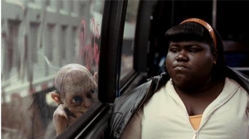 FastLaugh's tweet image. This is FUNNY! RT @LuvLaffen: When Gollum met Precious.... #MadeUpFacts #TheHashtagGame