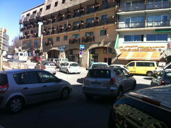 Bouchon dans font romeu...