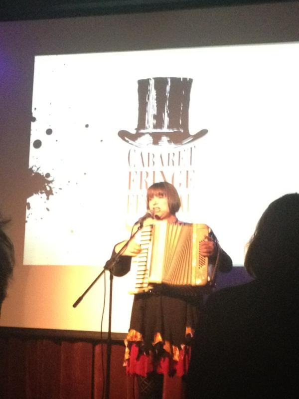 #cabfringe launches @labohemebar  are never dull, accordions + promise not to include songs heard on glee