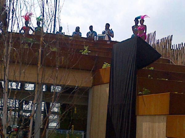 brassbandschool's tweet photo. Lekker Gerockt bij Floriade #weetjevandat http://t.co/o5AU9DEw