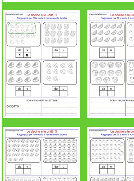 Baby Flash Com على تويتر Schede Didattiche Di Matematica Decine E Unita Http T Co 9t61irym Esempio Schede Http T Co Xkqa7vq5