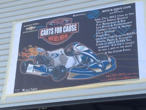 ProKartingcom's tweet image. Had a great day at Willow Spring Racing School for Carts for a Cause.