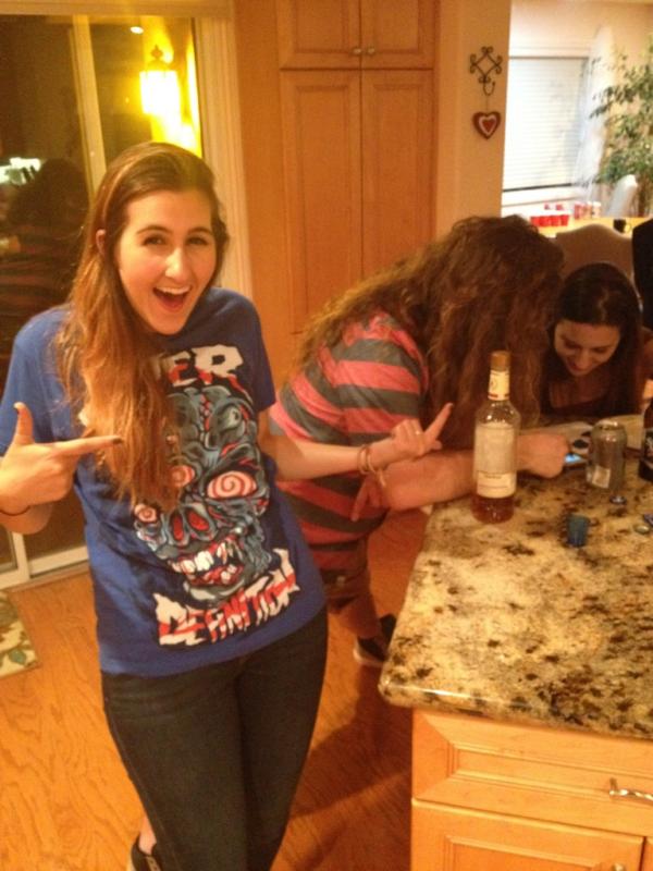 lowerdefinition's tweet image. Dang representing for the gangstas all a.. RT @mariesantilla: Reppin my famous rock star buddy. Ignored. @EddyMarshburn