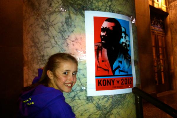 NancySeamount's tweet image. On the pillars of the Alaska State Capitol Building middle school students support the safety of their peers worldwide.