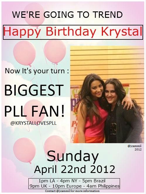 jcammil's tweet image. Oh Yes! We still have another one later.Join us! :) RT @livelovelucy: Wow the #PLLFam is in a trending mood today...