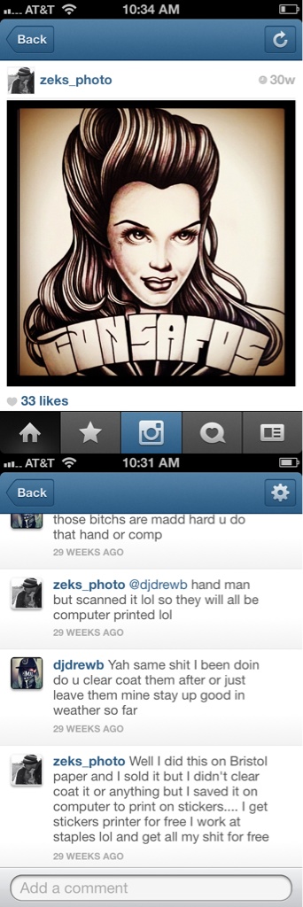 Saltwatertattoo's tweet image. This guy @dannyjensenpro stole my art &amp; is supposedly selling stickers &amp; prints, tell him what u think!
RT