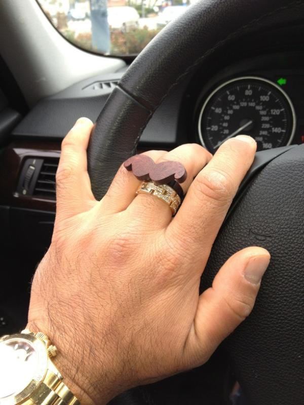 Reza Farahan On Twitter Even My Gold Ring Putamustacheonit Rezas Mustache Http T Co 8if29nhk