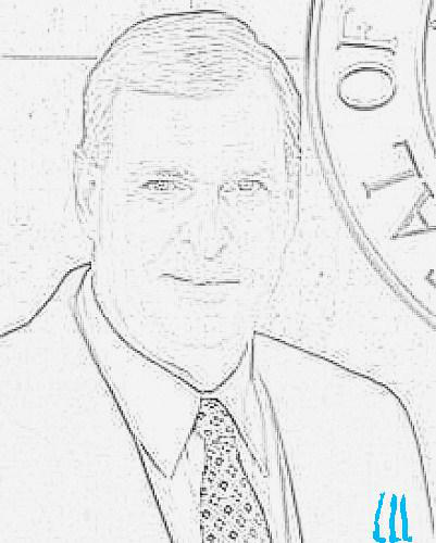 IndianapolisArt's tweet photo. My Drawing of our Mayor Greg Ballard http://t.co/4YIWzrB6
